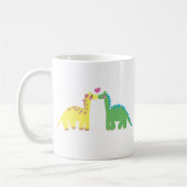 DINOsaur und ein GIRAFFE Kaffeetasse (Links)
