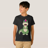 Dinosaur Unicorn T-Shirt (Vorne ganz)