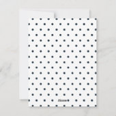 Dinosaur Valentine Feiertagskarte (Rückseite)