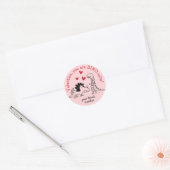 Dinosaur Valentine Sticker (Umschlag)