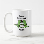 Dinosaur Valentines Kaffeetasse (Links)