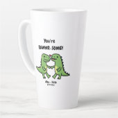 Dinosaur Valentines Milchtasse (Linke Ecke)