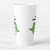 Dinosaur Valentines Milchtasse (Vorderseite)