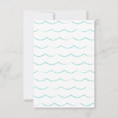 Dinosaur-Valentinstag-Karte für Kinder Dankeskarte (Rückseite)