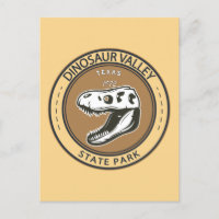 Dinosaur Valley Staat Park Texas Abzeichen