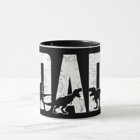 Dinosaur VATER Black Tasse (Zentrum)