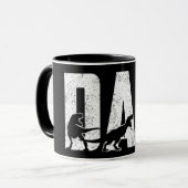 Dinosaur VATER Black Tasse (Vorderseite Links)