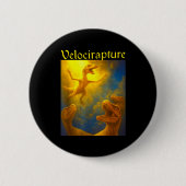 Dinosaur Velocirapture Button (Vorderseite)