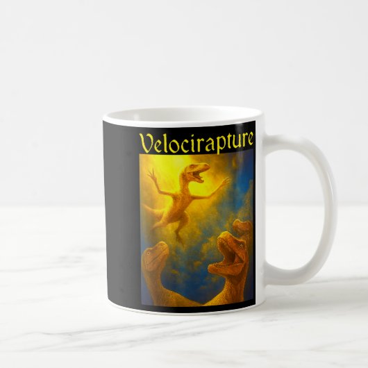 Dinosaur Velocirapture  Kaffeetasse (Rechts)