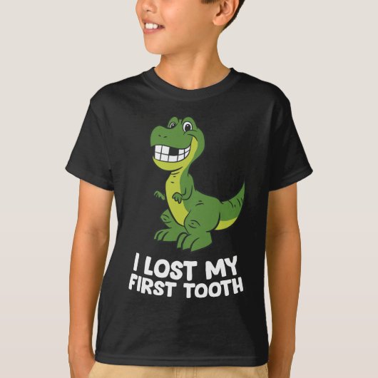 Dinosaur verlor ersten Stand T-Shirt (Vorderseite)