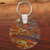 Dinosaur versteinerten Bone Schlüsselanhänger (Vorderseite)