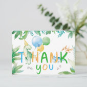 Dinosaur Vielen Dank Karten (Stehend Vorderseite)