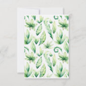 Dinosaur Vielen Dank Karten (Rückseite)