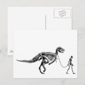 DINOSAUR WALK POSTKARTE (Vorne/Hinten)