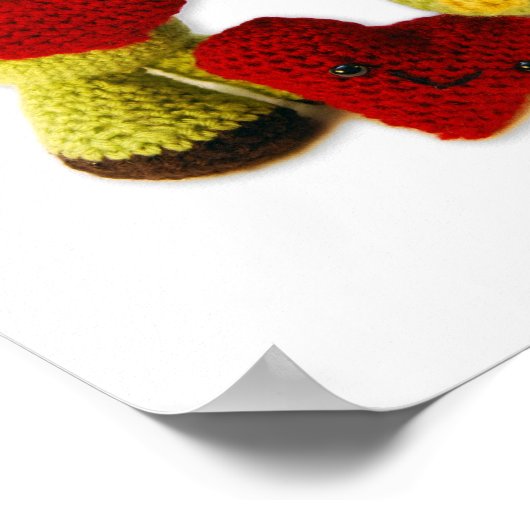 Dinosaur Wall Hanging Poster (Ecke)