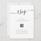 Dinosaur Wedding T-Rex Bride und Groom Einladung (Rückseite)