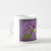 Dinosaur Wedding Tasse (The Dinosaurier) (Vorderseite Links)