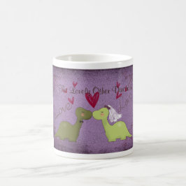 Dinosaur Wedding Tasse ( The Lovely Other Dinosaur