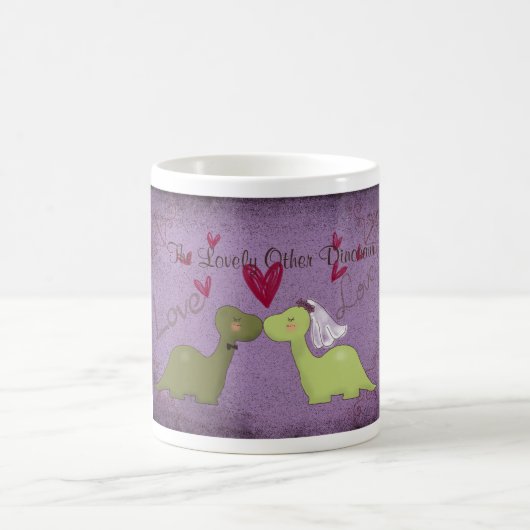 Dinosaur Wedding Tasse ( The Lovely Other Dinosaur (Mittel)