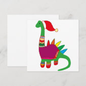Dinosaur Weihnachten (Vorne/Hinten)