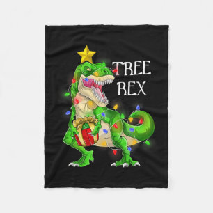 Dinosaur Weihnachtsbaum Rex Pajamas Men Boys Xmas Fleecedecke