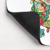 Dinosaur Weihnachtsbaum Rex Pajamas Men Boys Xmas Mousepad (Ecke)