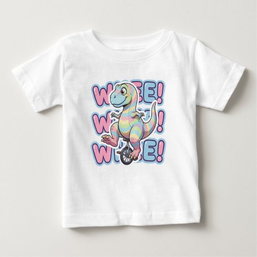 Dinosaur,Whee!!! Baby T-shirt (Vorderseite)
