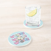 Dinosaur,Whee!!! Getränkeuntersetzer (Seite)