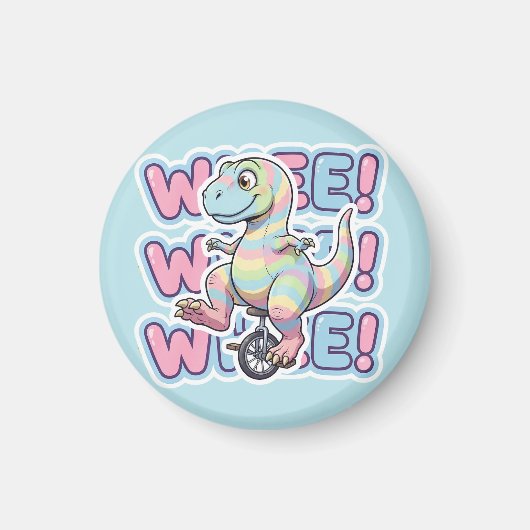 Dinosaur,Whee! Magnet (Vorne)