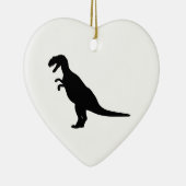 Dinosaur White Keramikornament (Rechts)