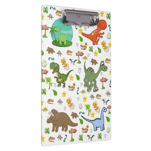Dinosaur-Wildlife-Clipboard  Klemmbrett (Rechts)