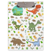 Dinosaur-Wildlife-Clipboard  Klemmbrett (Vorderseite)