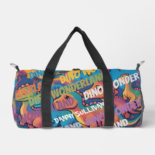 Dinosaur Wonderland Kids' Duffel Bag Duffle Bag (Vorderseite)