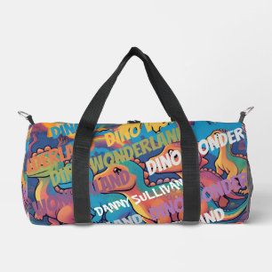 Dinosaur-Wunderland-Kinderrucksack Duffle Bag