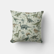Dinosaur-Wurfkissen | Bettzimmerschmuck