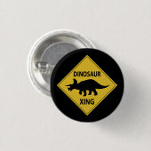 Dinosaur Xing Button (Vorne & Hinten)