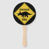 Dinosaur Xing Fächer (Vorderseite)
