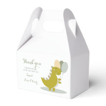 Dinosaur Yellow Green Grey Erster Geburtstag