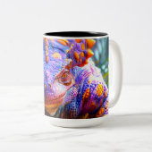 DInosaur Zweifarbige Tasse (VorderseiteRechts)