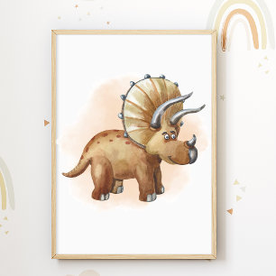Dinosauren Druck Dino Kinderzimmer Poster