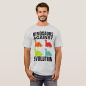 DINOSAUREN GEGEN T - Shirt DER EVOLUTION (Vorne ganz)