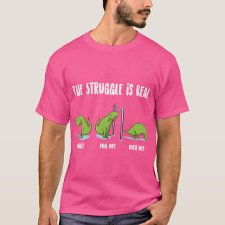 Dinosauren-Geschenke Fitnessstudio-Geschenke Übung T-Shirt