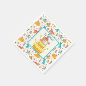 Dinosaurien-Party Serviette (Ecke)