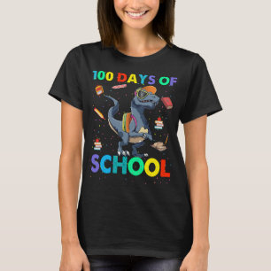 Dinosaurier 100. Schultag T-Shirt