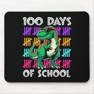 Dinosaurier 100 Tage Schullehrer Student Boys K Mousepad
