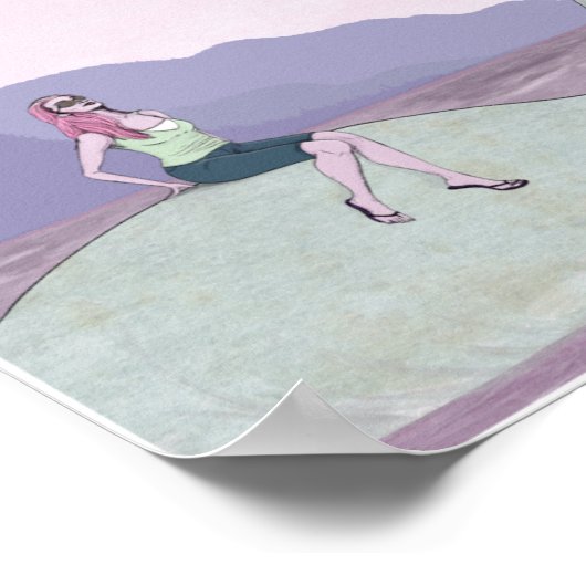 Dinosaurier 11x8,5 poster (Ecke)