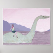 Dinosaurier 11x8,5 poster (Vorne)