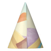 Dinosaurier-1. Geburtstags-Party-Gewohnheit Partyhütchen (Rückseite)