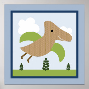 Dinosaurier 1 Wall Art Poster