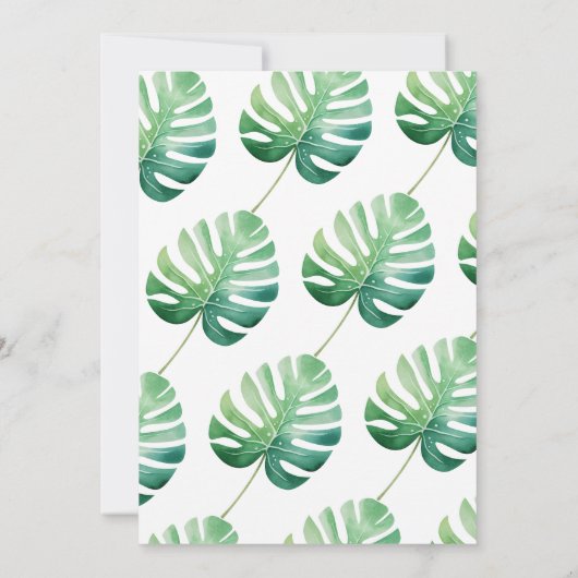 Dinosaurier 2. Geburtstagswasser Einladung (Rückseite)